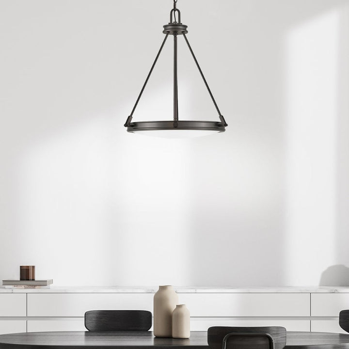 Hinkley Lighting HK-COLLIER-P-BX Collier 4 Light Pendant Black Oxide