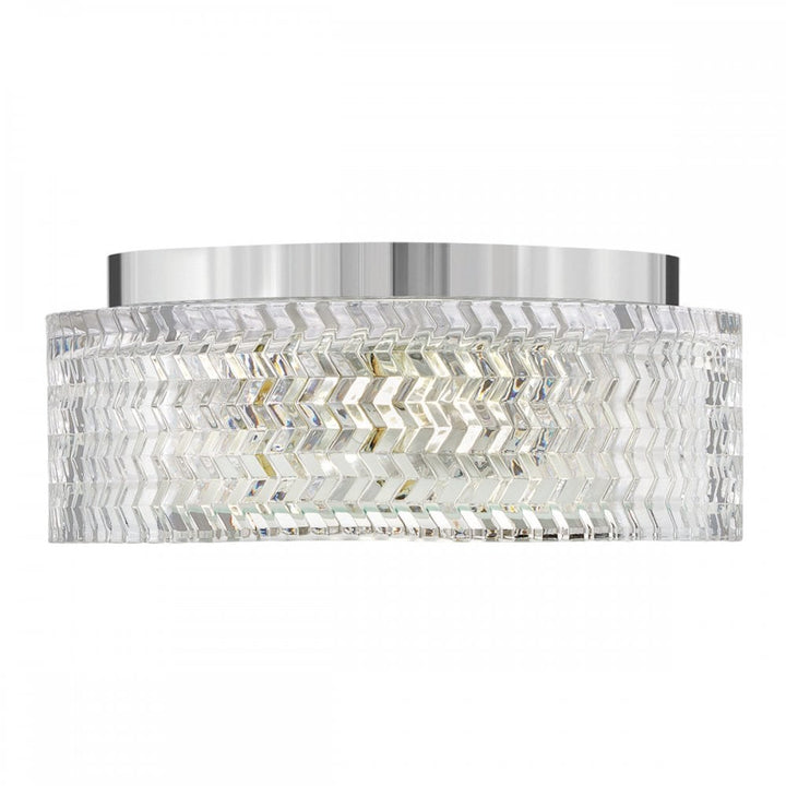 Hinkley Lighting HK-ELLE-F-S-CM Elle 2 Light Flush Chrome