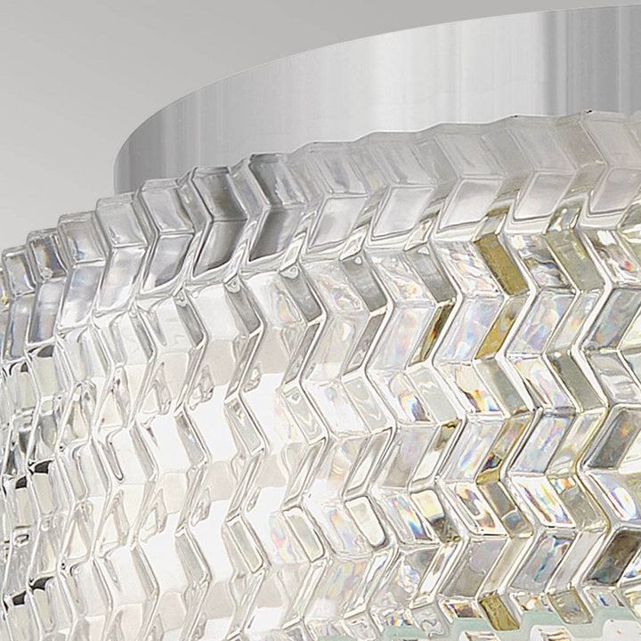 Hinkley Lighting HK-ELLE-F-S-CM Elle 2 Light Flush Chrome