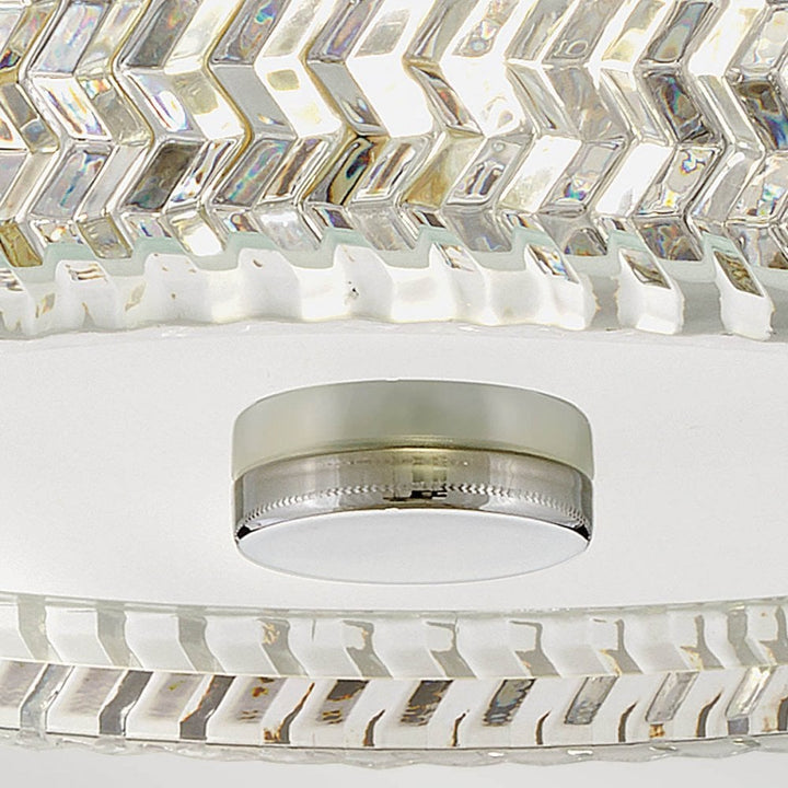 Hinkley Lighting HK-ELLE-F-S-CM Elle 2 Light Flush Chrome
