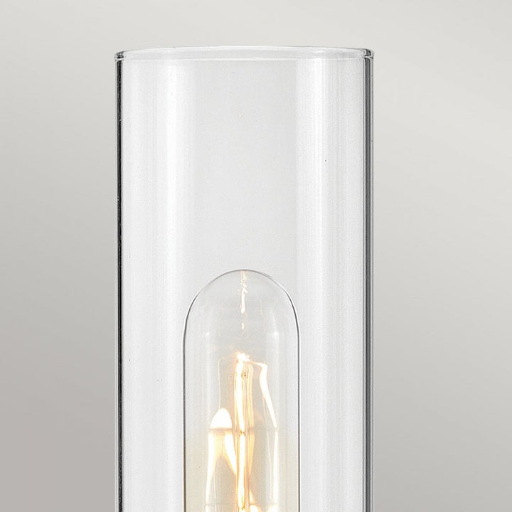 Hinkley Lighting HK-ELLISON1-BK-BN Ellison 1 Light Bathroom Wall Light Black with Brushed Nickel