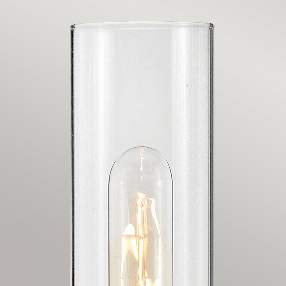 Hinkley Lighting HK-ELLISON1-BK-HB Ellison 1 Light Bathroom Wall Light Black with Heritage Brass