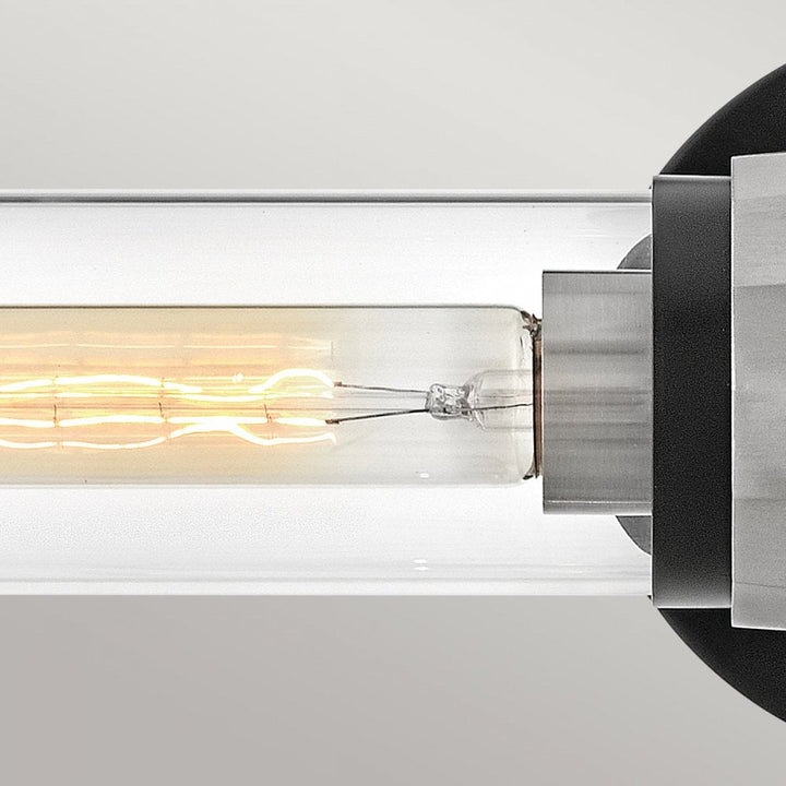 Hinkley Lighting HK-ELLISON2-BK-BN Ellison 2 Light Bathroom Wall Light Black with Brushed Nickel