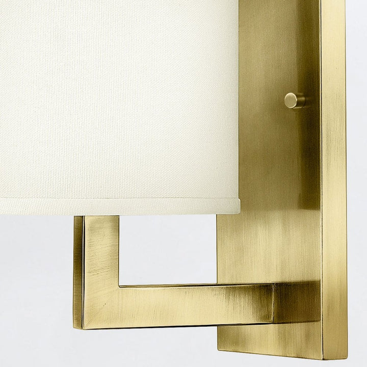 Hinkley Lighting HK-HAMPTON1-BB Hampton 1 Light Wall Light Brushed Brass