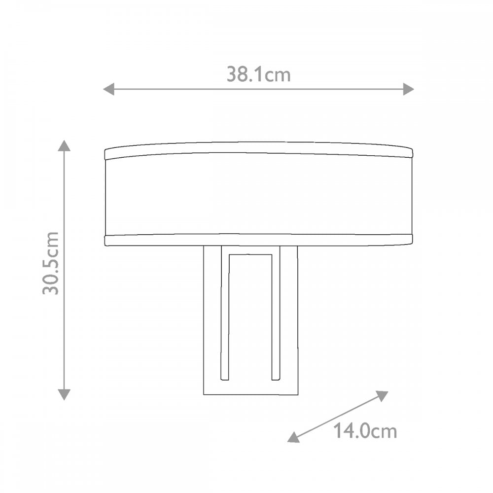 Hinkley Lighting HK-HAMPTON2-BB Hampton 2 Light Wall Light Brushed Brass