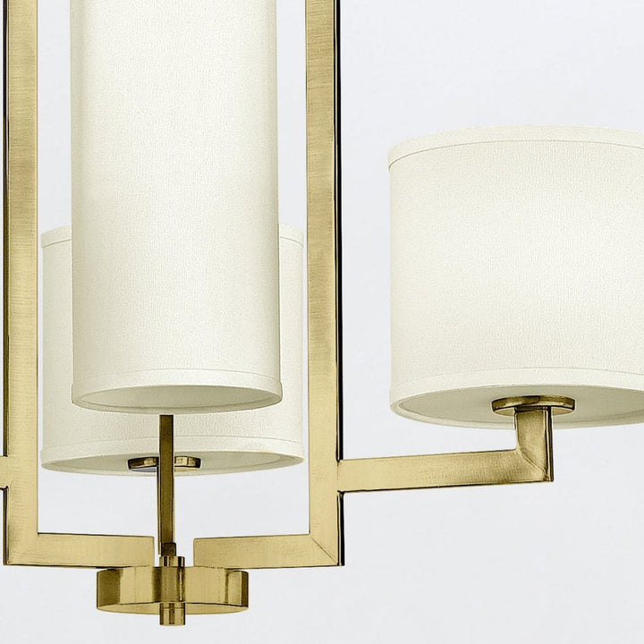 Hinkley Lighting HK-HAMPTON4-BB Hampton 4 Light Chandelier Brushed Brass