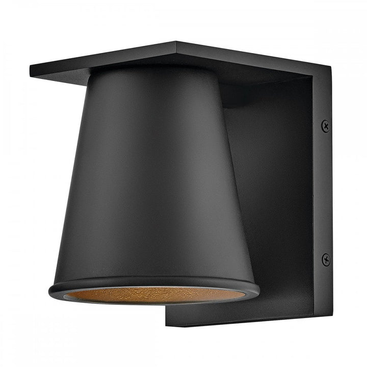 Hinkley Lighting HK-HANS-S-BLK Hans 1 Light Outdoor LED Wall Lantern Textured Black