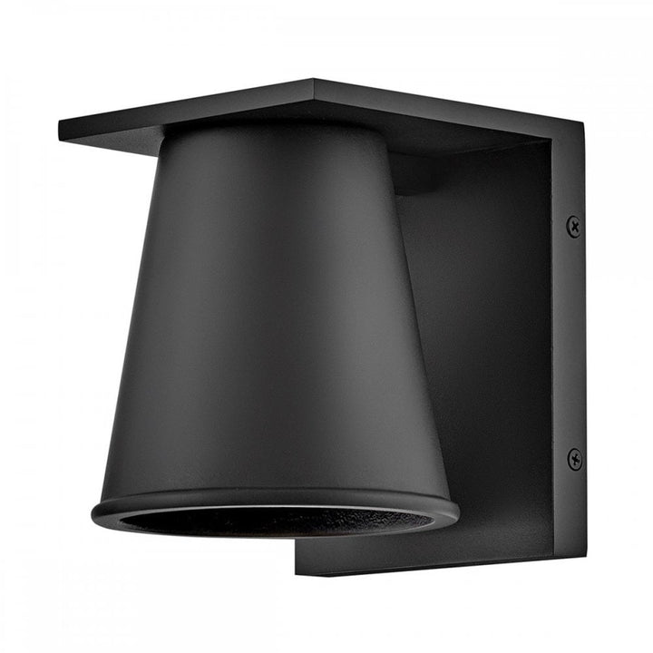 Hinkley Lighting HK-HANS-S-BLK Hans 1 Light Outdoor LED Wall Lantern Textured Black