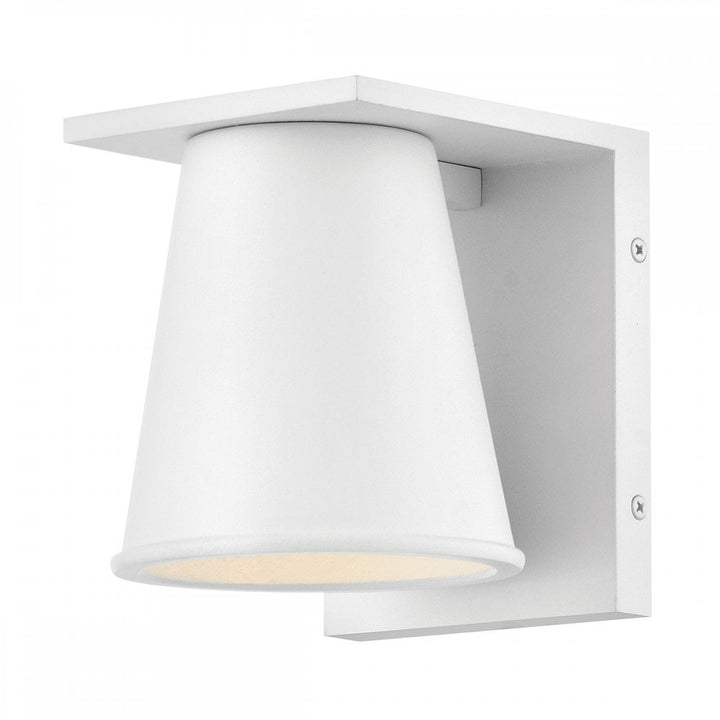 Hinkley Lighting HK-HANS-S-WHT Hans 1 Light Outdoor LED Wall Lantern Textured White