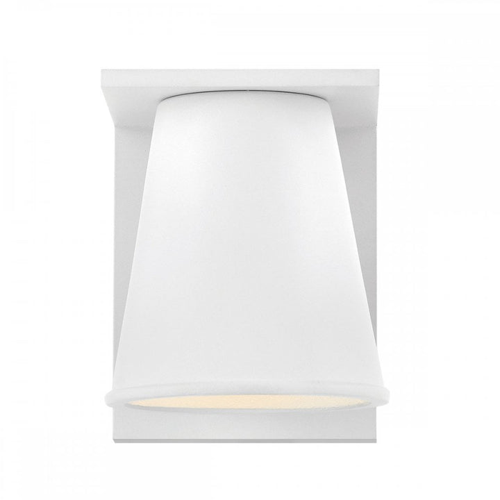 Hinkley Lighting HK-HANS-S-WHT Hans 1 Light Outdoor LED Wall Lantern Textured White