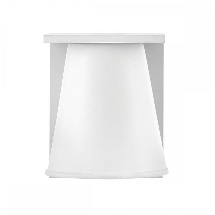 Hinkley Lighting HK-HANS-S-WHT Hans 1 Light Outdoor LED Wall Lantern Textured White