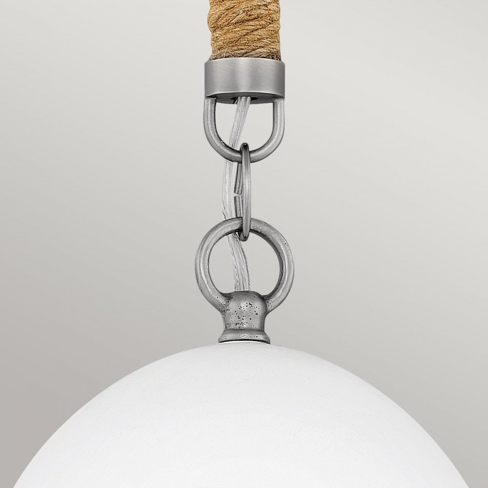 Hinkley Lighting HK-NASH-P-AN Nash 1 Light Pendant Antique Nickel