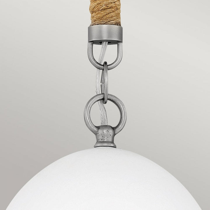 Hinkley Lighting HK-NASH-P-AN Nash 1 Light Pendant Antique Nickel