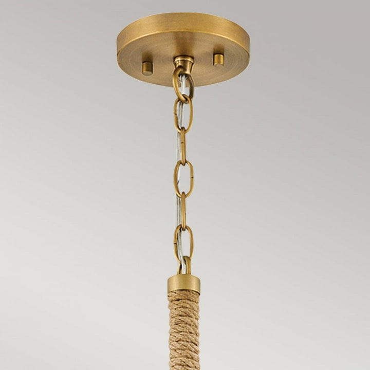 Hinkley Lighting HK-NASH-P-HB Nash 1 Light Pendant Heritage Brass