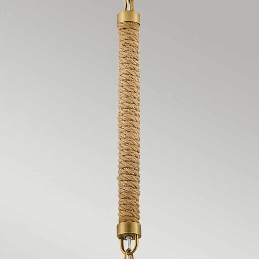 Hinkley Lighting HK-NASH-P-HB Nash 1 Light Pendant Heritage Brass
