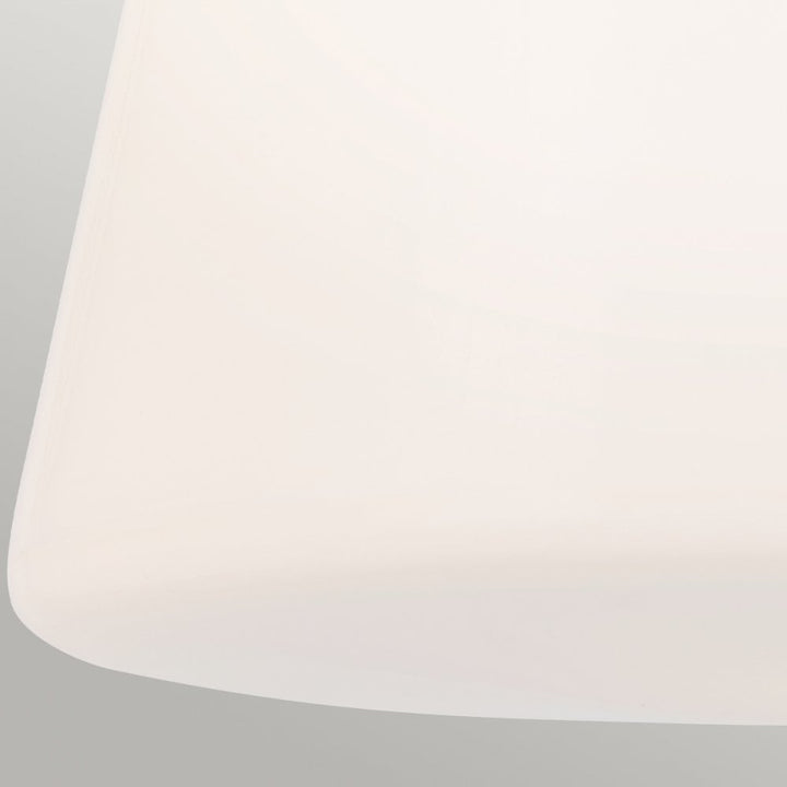 Kichler KL-ALBERS-F-T-BK Albers 1 Light Flush Black