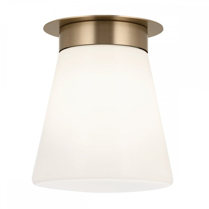 Kichler KL-ALBERS-F-T-CPZ Albers 1 Light Flush Champagne Bronze