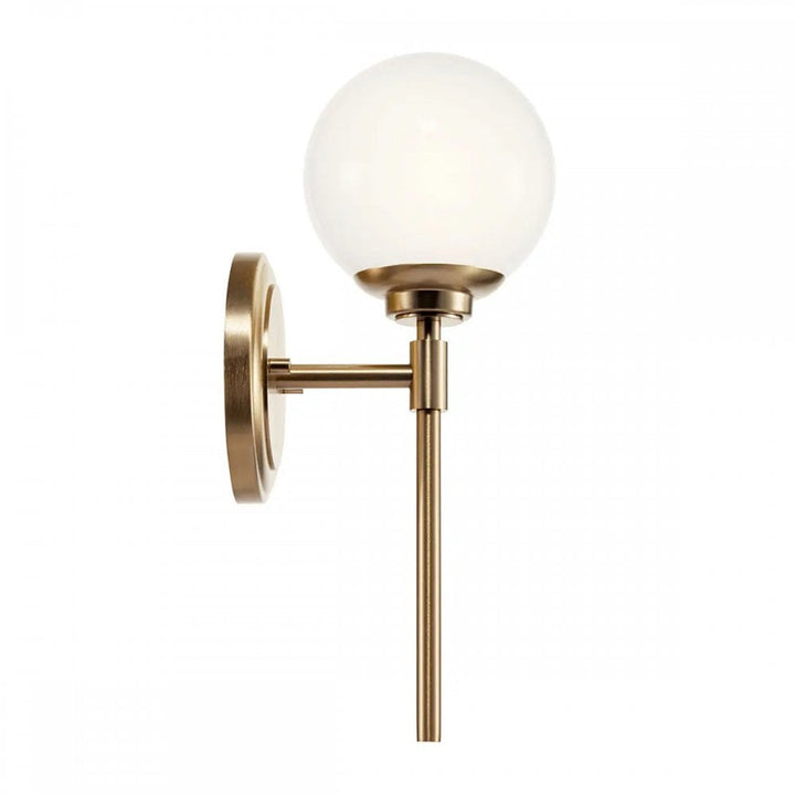 Kichler KL-BENNO1-CPZ Benno 1 Light Bathroom Wall Light Champagne Bronze