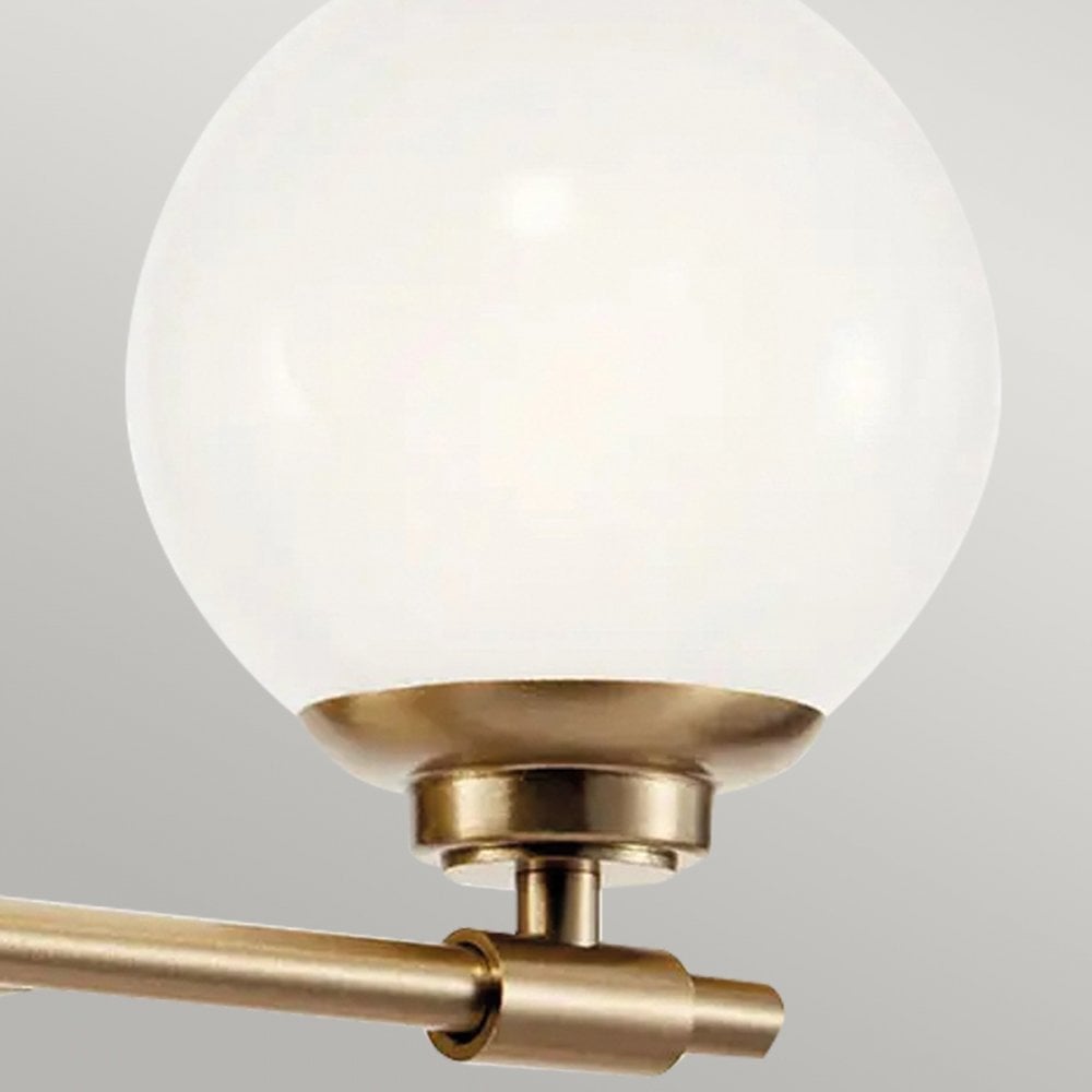 Kichler KL-BENNO2-CPZ Benno 2 Light Bathroom Wall Light Champagne Bronze