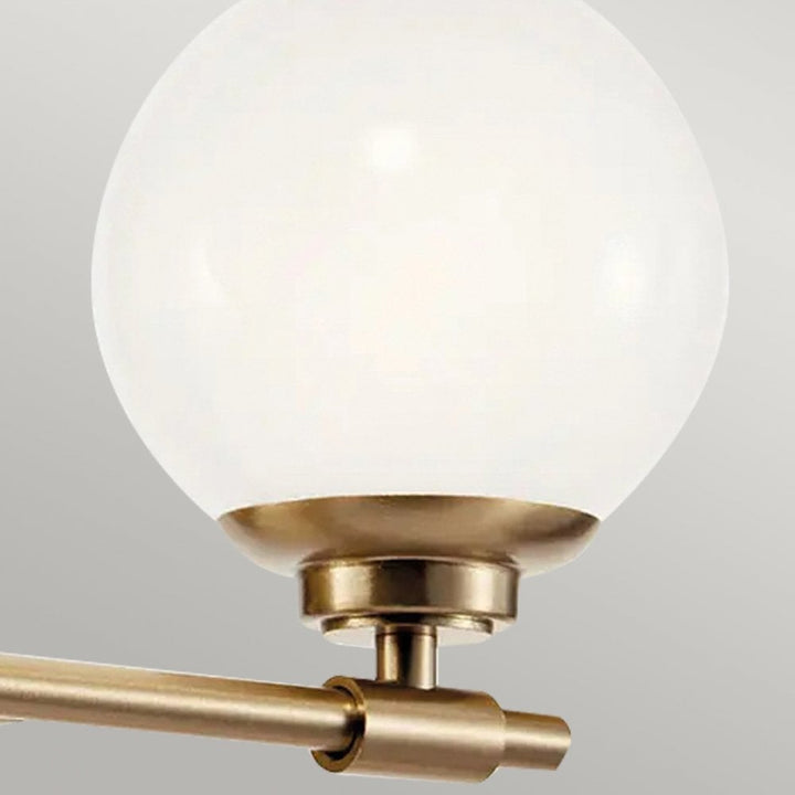 Kichler KL-BENNO2-CPZ Benno 2 Light Bathroom Wall Light Champagne Bronze