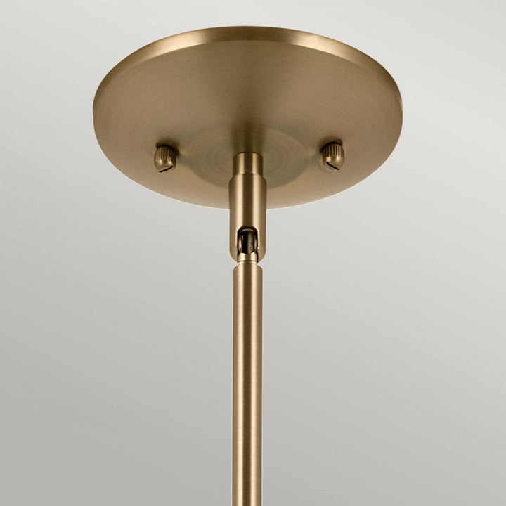 Kichler KL-DEELA-P-CPZ Deela 1 Light Pendant Champagne Bronze