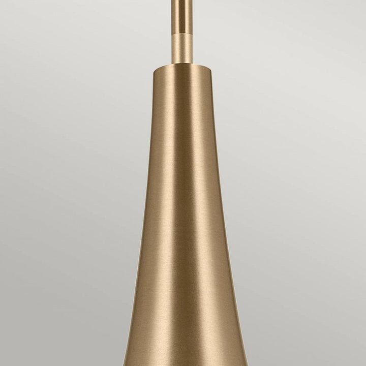 Kichler KL-DEELA-P-CPZ Deela 1 Light Pendant Champagne Bronze