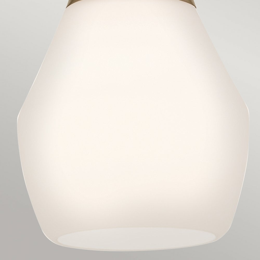 Kichler KL-DEELA-P-CPZ Deela 1 Light Pendant Champagne Bronze