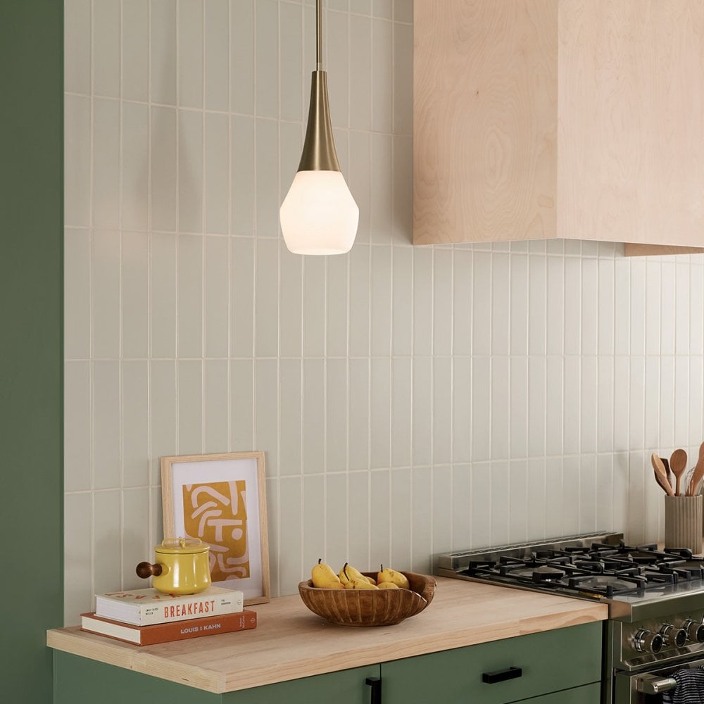 Kichler KL-DEELA-P-CPZ Deela 1 Light Pendant Champagne Bronze