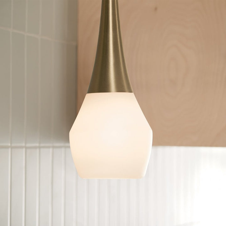 Kichler KL-DEELA-P-CPZ Deela 1 Light Pendant Champagne Bronze