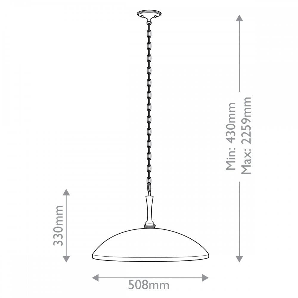 Kichler KL-DELAROSA-P-WH Delarosa 1 Light Pendant White & Champagne Bronze