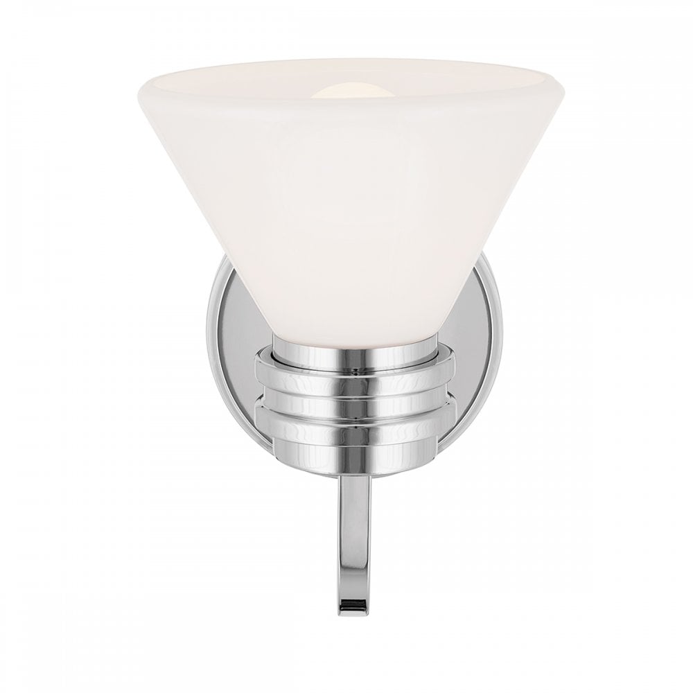 Kichler KL-FARUM1-CH Farum 1 Light Bathroom Wall Light Polished Chrome