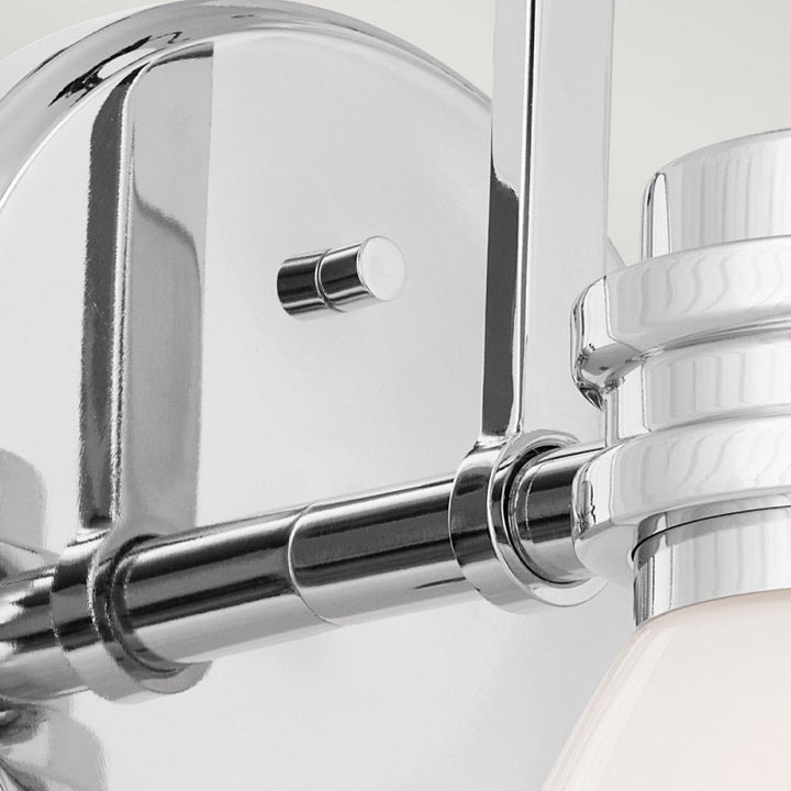 Kichler KL-FARUM1-CH Farum 1 Light Bathroom Wall Light Polished Chrome