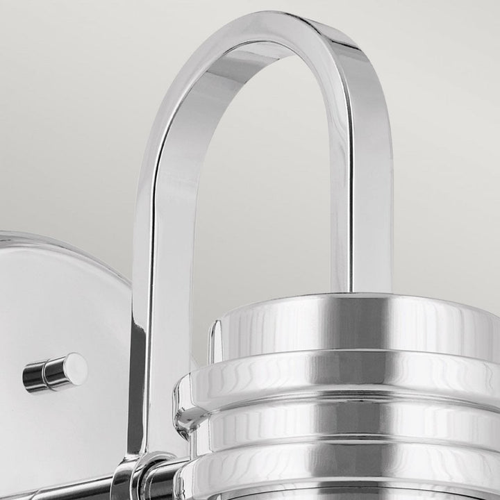 Kichler KL-FARUM1-CH Farum 1 Light Bathroom Wall Light Polished Chrome
