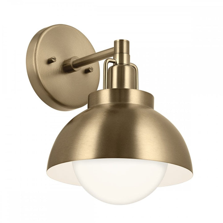 Kichler KL-NIVA-1W-1P-CPZ Niva 1 Light Pendant, Semi-flush or Wall. Champagne Bronze