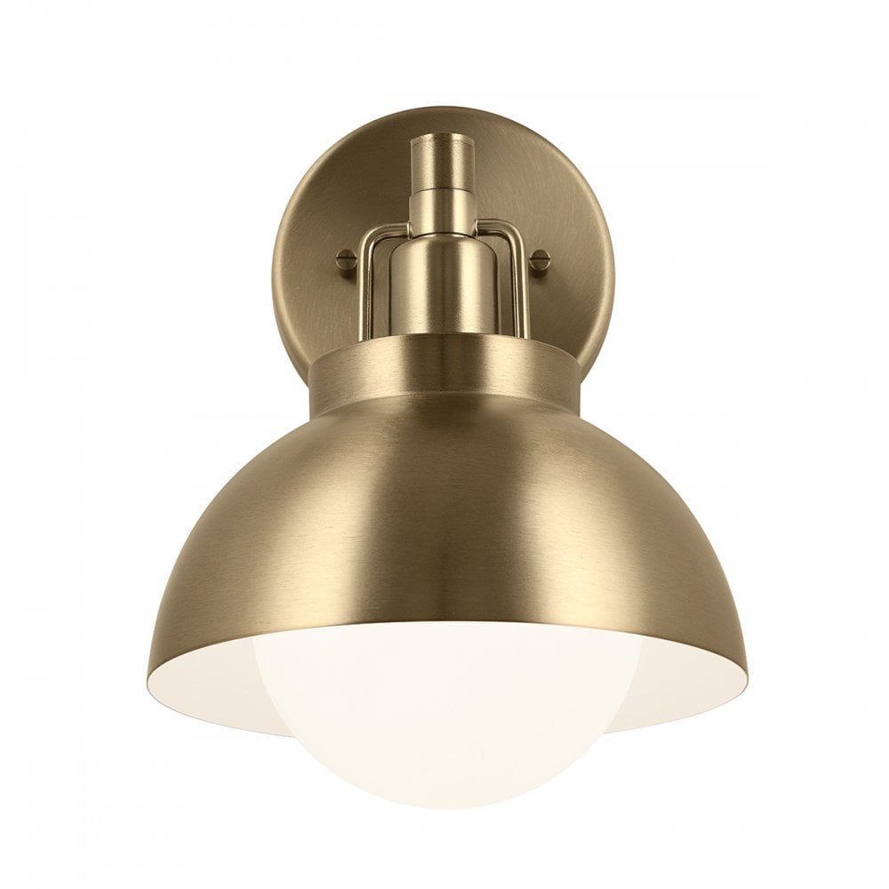 Kichler KL-NIVA-1W-1P-CPZ Niva 1 Light Pendant, Semi-flush or Wall. Champagne Bronze