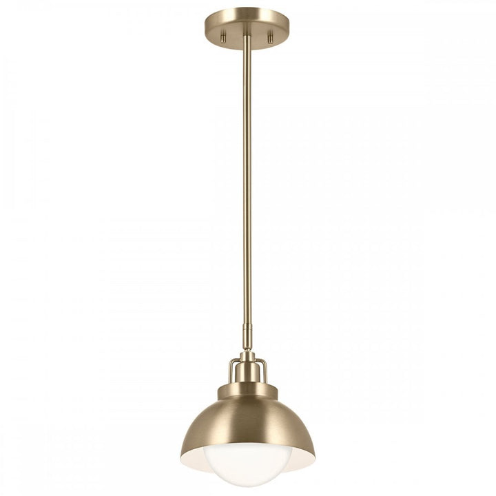 Kichler KL-NIVA-1W-1P-CPZ Niva 1 Light Pendant, Semi-flush or Wall. Champagne Bronze