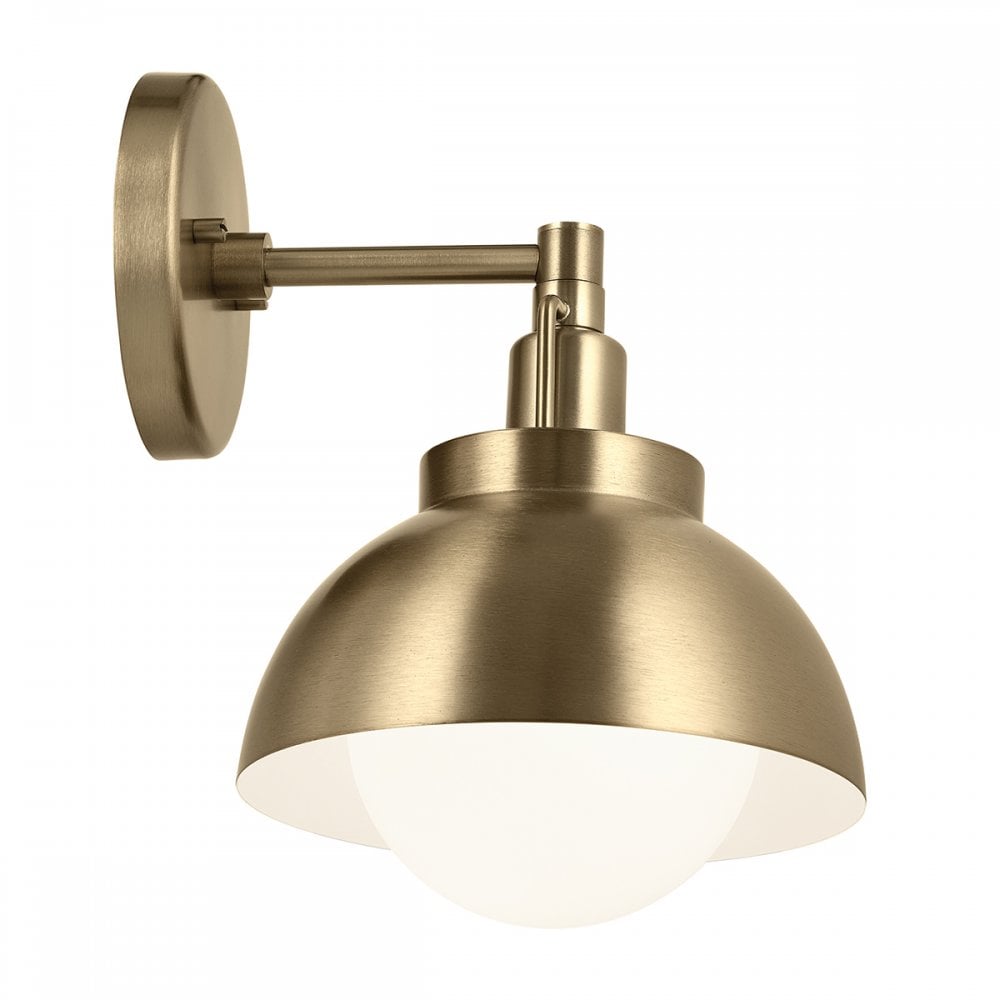 Kichler KL-NIVA-1W-1P-CPZ Niva 1 Light Pendant, Semi-flush or Wall. Champagne Bronze