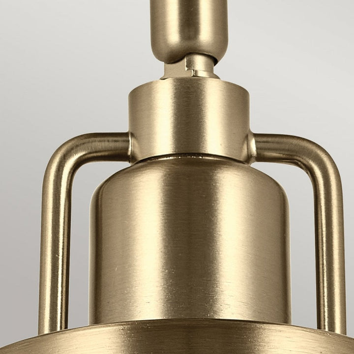 Kichler KL-NIVA-1W-1P-CPZ Niva 1 Light Pendant, Semi-flush or Wall. Champagne Bronze