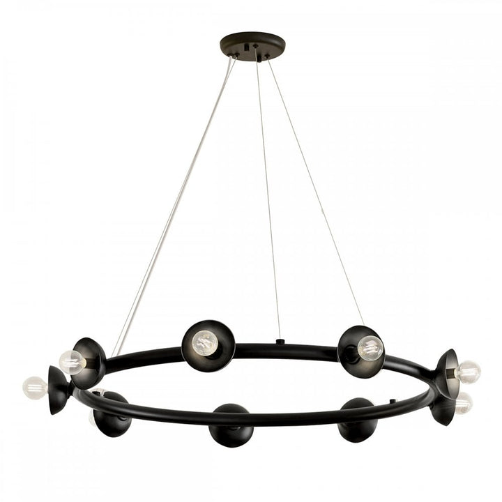 Kichler KL-PALTA9-CPZ Palta 9 Light Chandelier Champagne Bronze
