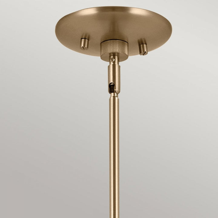 Kichler KL-PHIX-2-LINEAR-CBB Phix 4 Light Chandelier Champagne Bronze, Black
