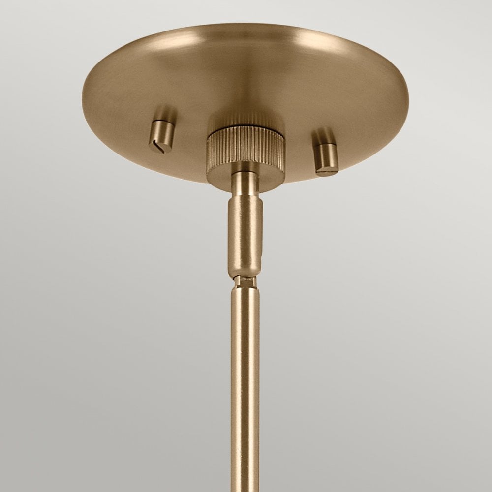 Kichler KL-PHIX-3-CBB Phix 6 Light Chandelier Champagne Bronze, Black