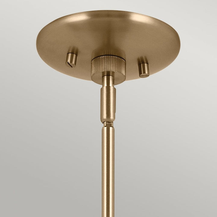 Kichler KL-PHIX-3-CBB Phix 6 Light Chandelier Champagne Bronze, Black