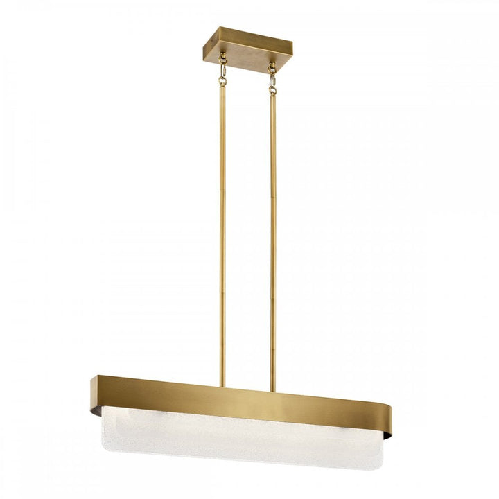 Kichler KL-SERENE-LED-LP-92-NBR Serene LED Chandelier Natural Brass