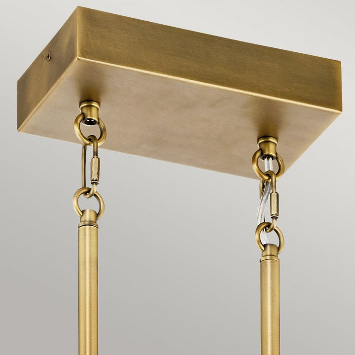 Kichler KL-SERENE-LED-LP-92-NBR Serene LED Chandelier Natural Brass