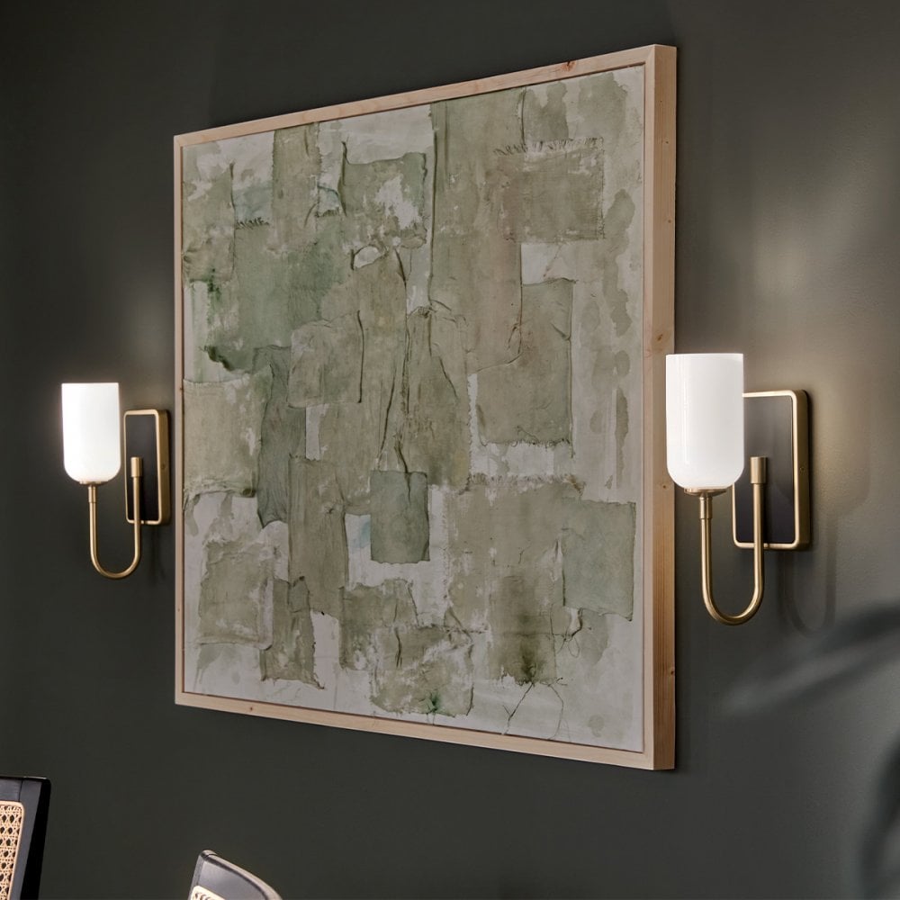 Kichler KL-SOLIA-1W-CPZB Solia 1 Light Bathroom Wall Light Champagne Bronze & Black