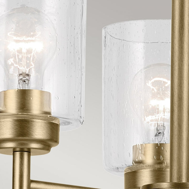 Kichler KL-WINSLOW3-NBR Winslow 3 Light Chandelier Natural Brass