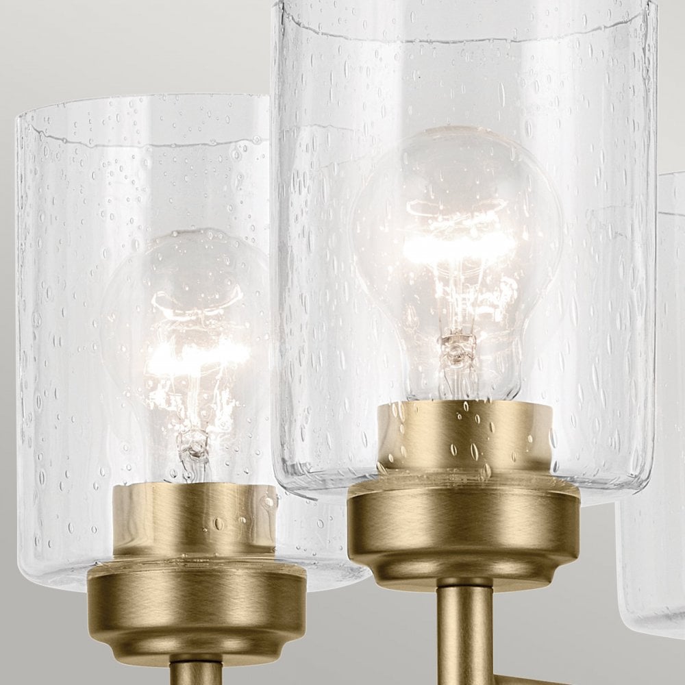 Kichler KL-WINSLOW5-NBR Winslow 5 Light Chandelier Natural Brass