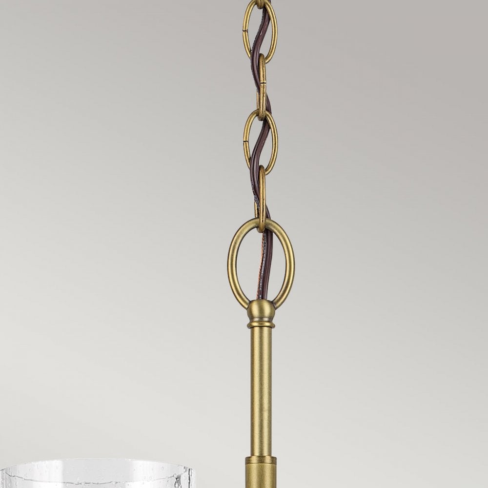 Kichler KL-WINSLOW6-NBR Winslow 6 Light Chandelier Natural Brass