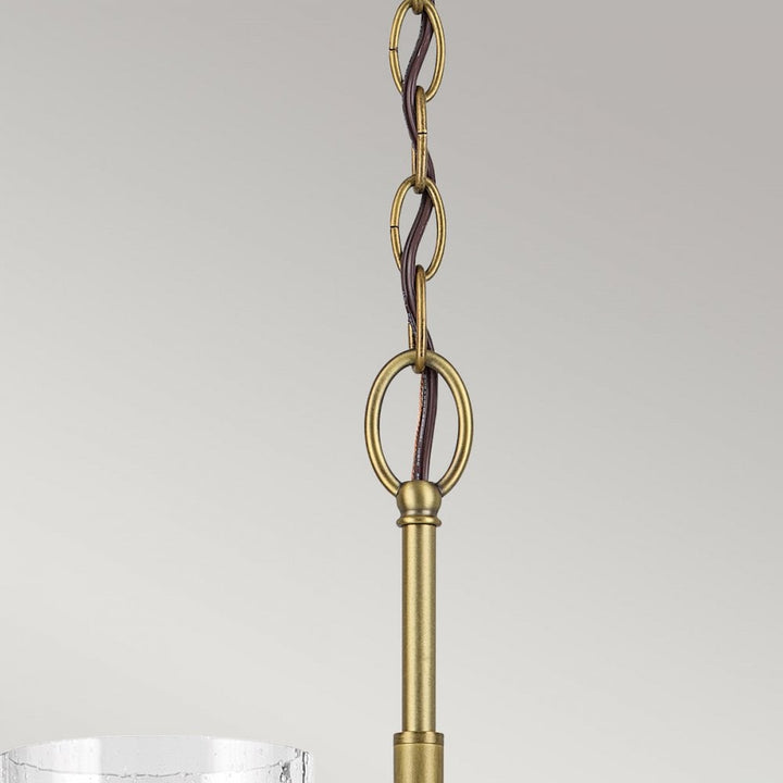 Kichler KL-WINSLOW6-NBR Winslow 6 Light Chandelier Natural Brass