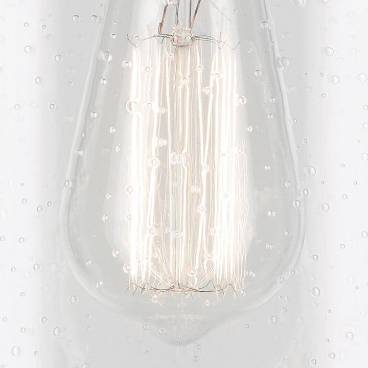 Kichler KL-WINSLOW-SF-NBR Winslow 1 Light Semi-Flush Natural Brass
